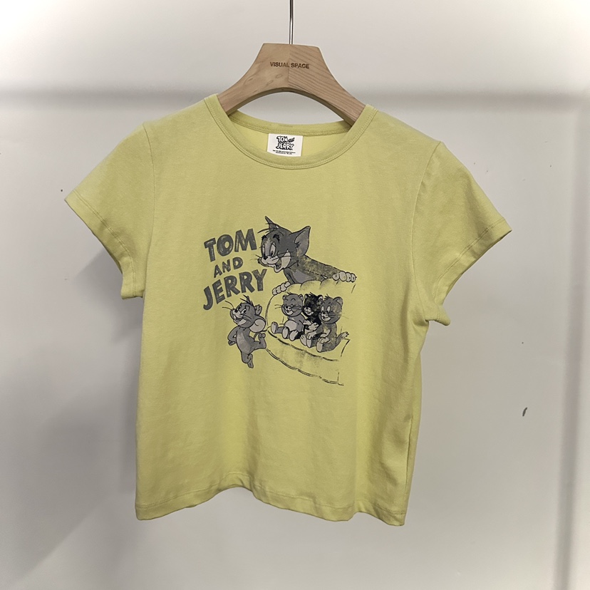 VISUAL SPACE/PAGE92/FLEISCHER韓國直郵女裝新款休閑T恤VISUAL SPACE/PAGE92/FLEISCHERT恤圖色3