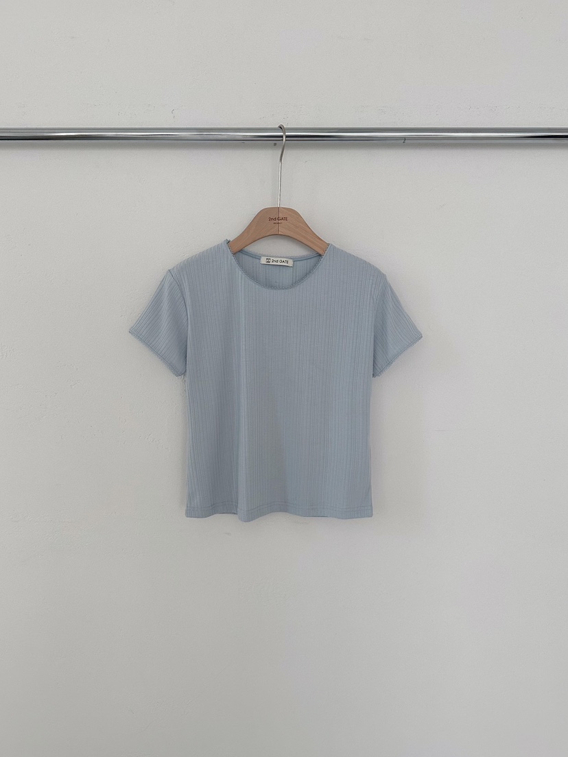 2ND GATE韓國直郵實拍女士新品人氣休閑職業熱賣26春夏T恤2ND GATET恤圖色2