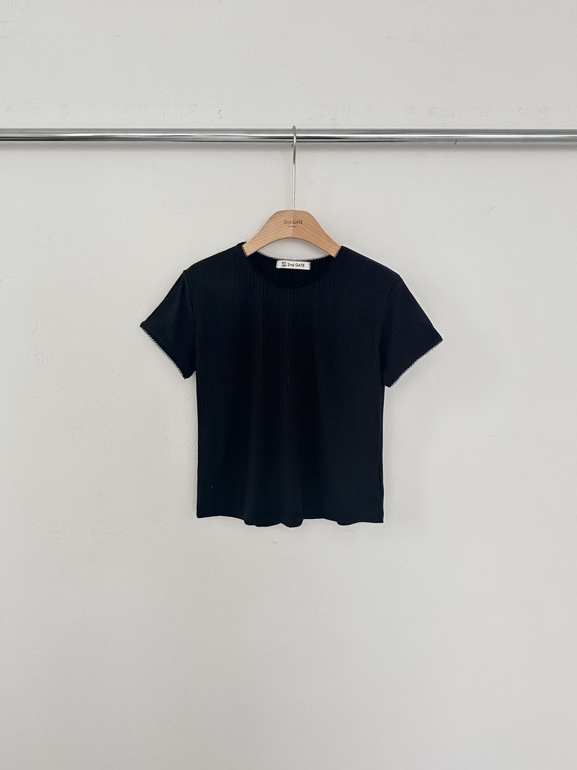 2ND GATE韓國直郵實拍女士新品人氣休閑職業熱賣26春夏T恤2ND GATET恤圖色3