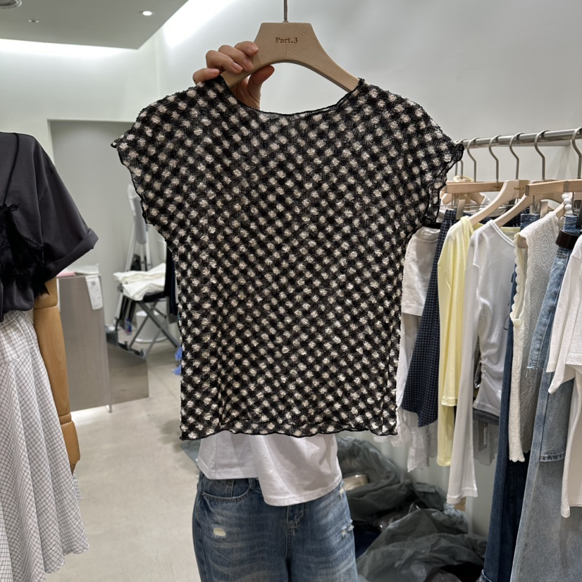 PART3韓國東大門直郵女士新品熱賣職業襯衫蕾絲衫不含項鏈Part.3襯衫/蕾絲衫圖色3