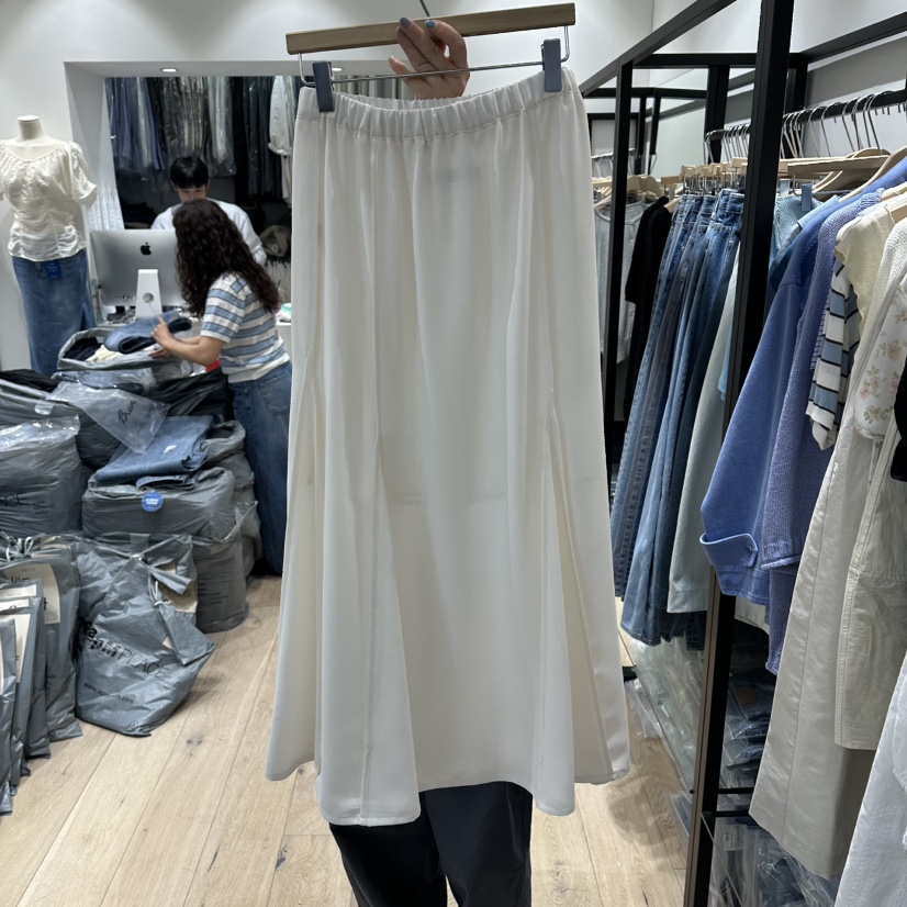 BRUNI/RICOTTA韓國東大門直郵女裝新品職業26春夏推薦長裙BRUNI/RICOTTA長裙圖色1