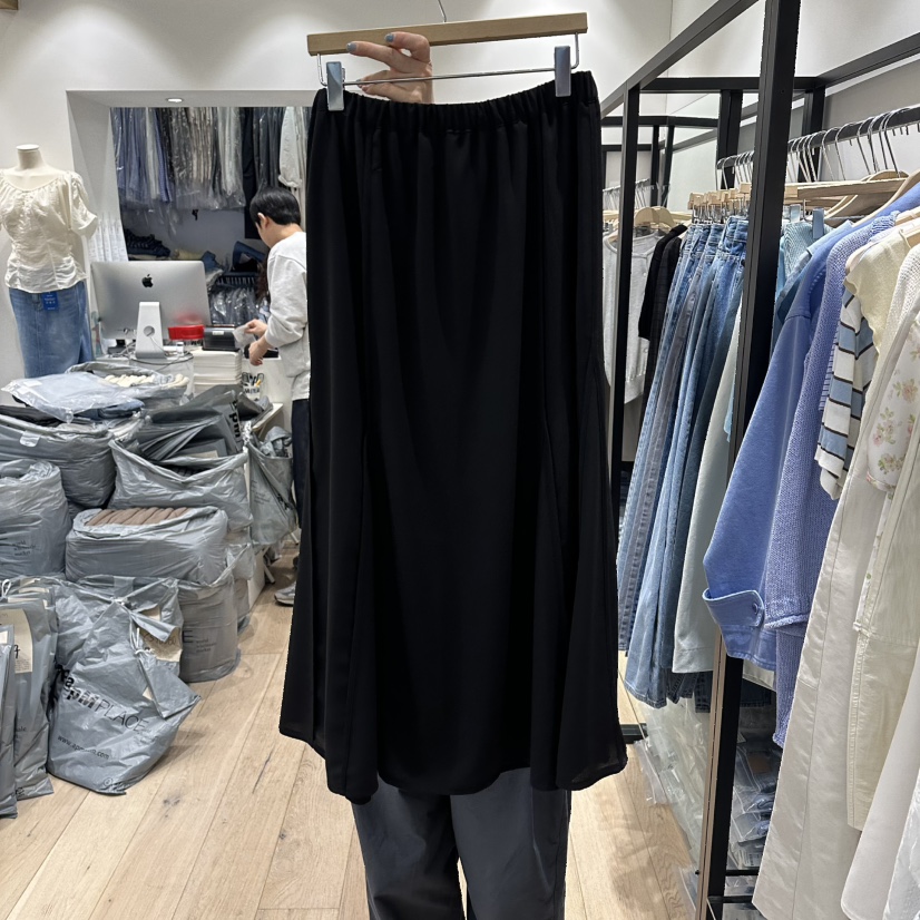 BRUNI/RICOTTA韓國東大門直郵女裝新品職業26春夏推薦長裙BRUNI/RICOTTA長裙圖色2