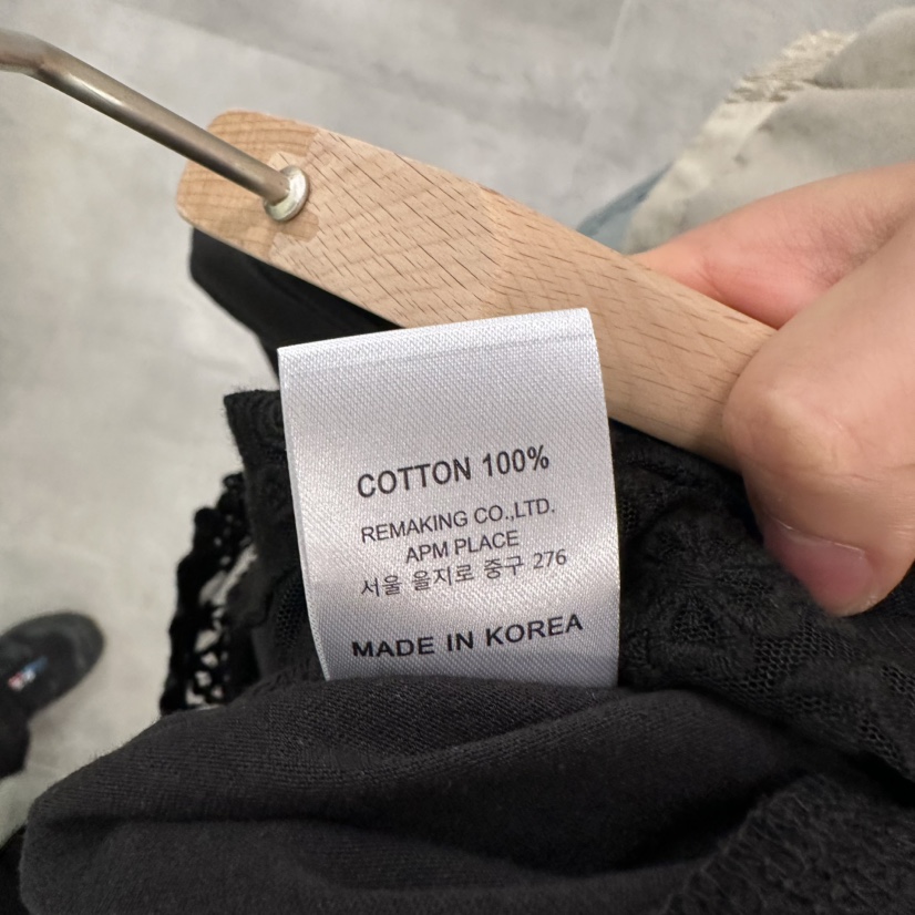 URBANSTORY/REMAKING韓國代購女裝新款推薦時尚休閑T恤蕾絲Remaking/URBANSTORYT恤