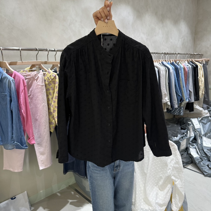 DELI JENNY韓國東大門代購女裝新品時尚休閑熱賣襯衫蕾絲衫DELI JENNY襯衫/蕾絲衫圖色2