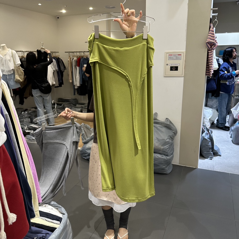 COMBO韓國直郵實拍女裝新款熱賣26春夏時尚職業推薦人氣長裙COM_BO長裙