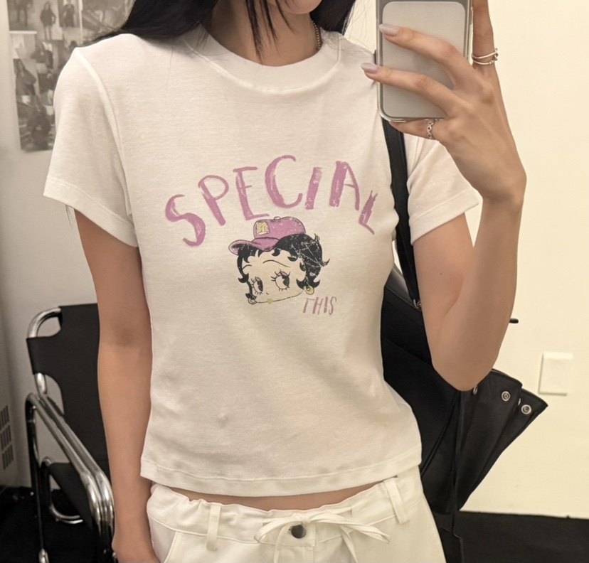 VISUAL SPACE/PAGE92/FLEISCHER韓國直郵女裝新款熱賣T恤VISUAL SPACE/PAGE92/FLEISCHERT恤