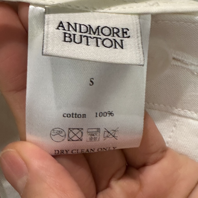 ANDMORE BUTTON韓國直郵實拍女裝新品休閑時尚26春夏短褲口袋ANDMORE BUTTON短褲