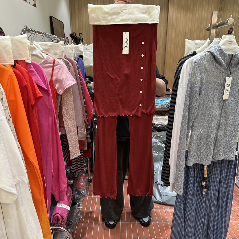 EEE韓國東大門直郵女士新款熱賣推薦職業人氣26春夏裙褲修身EEE裙褲圖色2