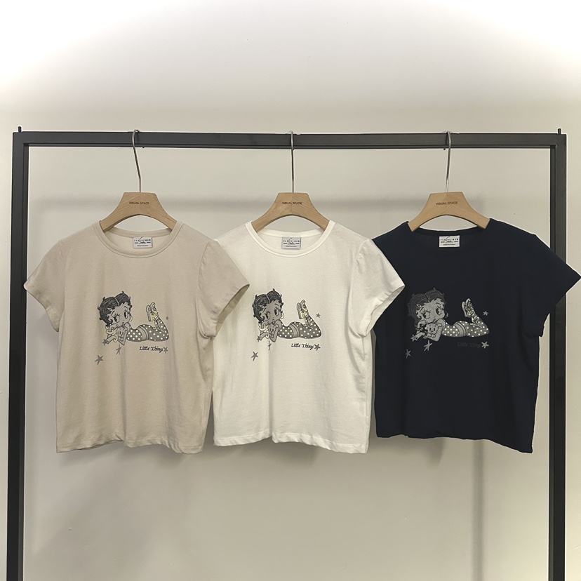 VISUAL SPACE/PAGE92/FLEISCHER韓國東大門代購女士新款人氣T恤VISUAL SPACE/PAGE92/FLEISCHERT恤