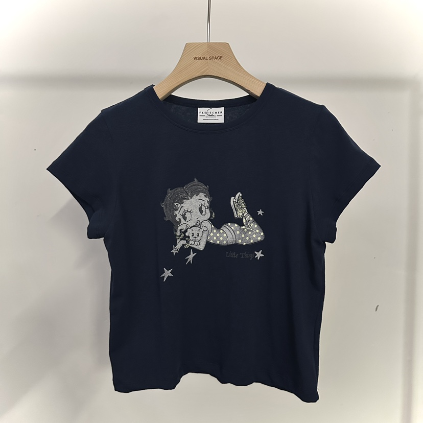 VISUAL SPACE/PAGE92/FLEISCHER韓國東大門代購女士新款人氣T恤VISUAL SPACE/PAGE92/FLEISCHERT恤圖色2