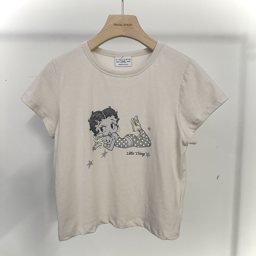 VISUAL SPACE/PAGE92/FLEISCHER韓國東大門代購女士新款人氣T恤VISUAL SPACE/PAGE92/FLEISCHERT恤圖色3