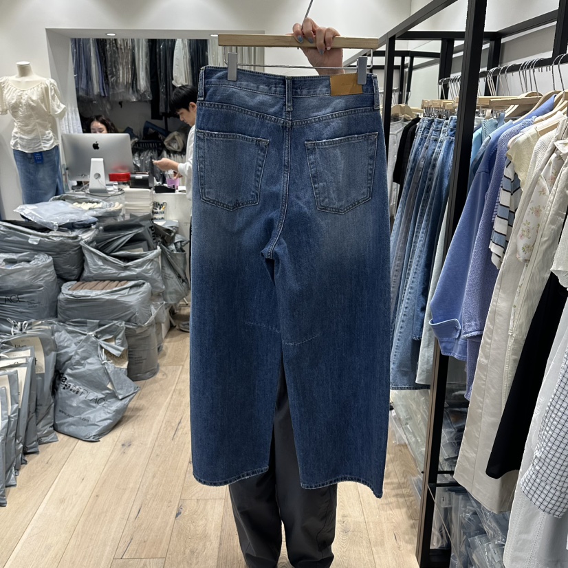 BRUNI/RICOTTA韓國代購女裝新款人氣26春夏休閑熱賣牛仔褲BRUNI/RICOTTA牛仔褲