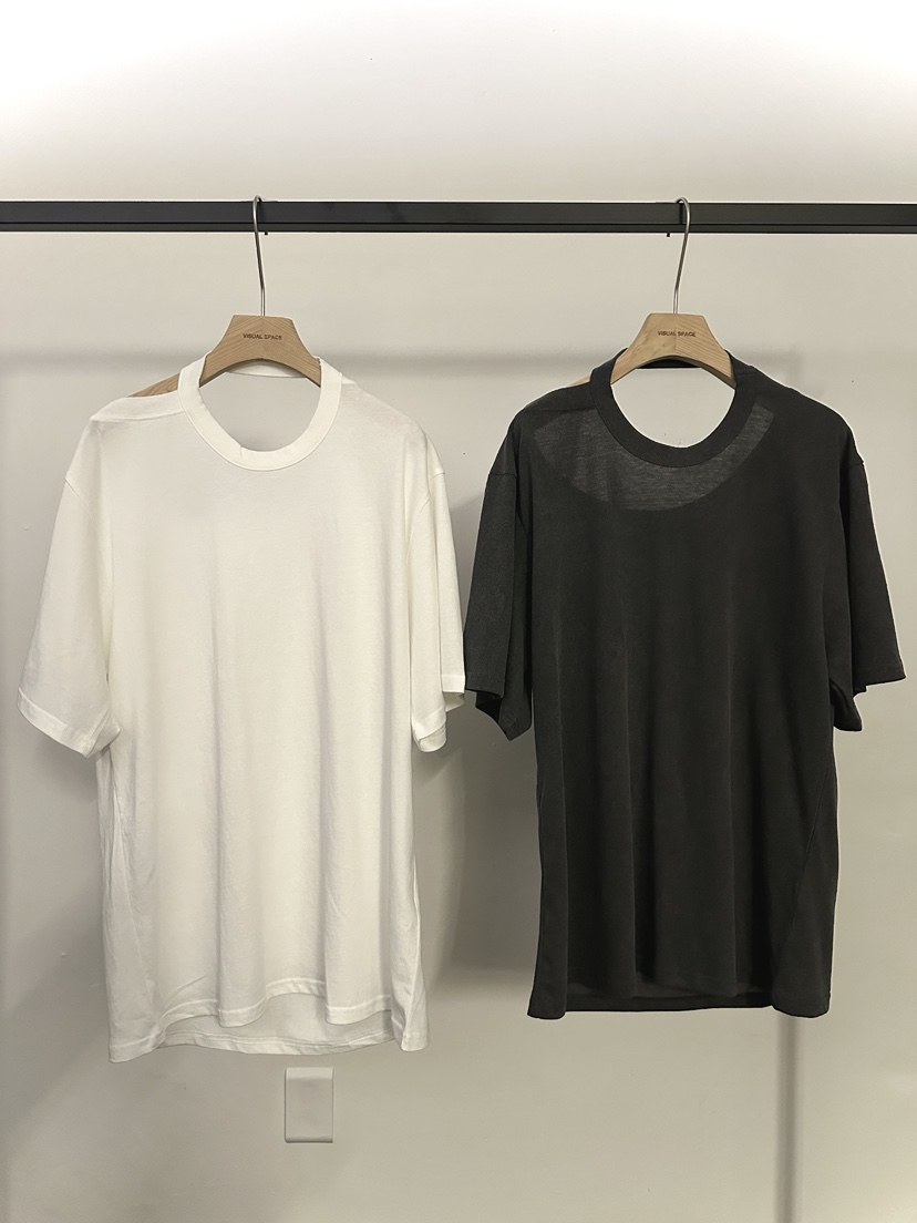 VISUAL SPACE/PAGE92/FLEISCHER韓國直郵女士新款26春夏T恤不對稱露肩VISUAL SPACE/PAGE92/FLEISCHERT恤