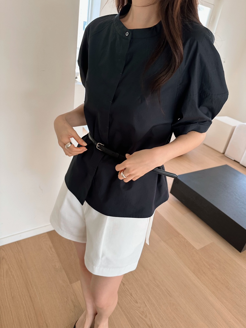 2ND GATE韓國直郵女裝新款休閑職業26春夏時尚襯衫蕾絲衫2ND GATE襯衫/蕾絲衫