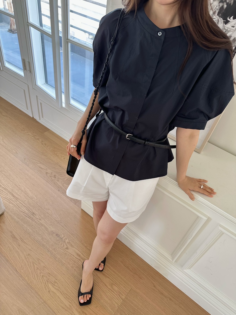 2ND GATE韓國直郵女裝新款休閑職業26春夏時尚襯衫蕾絲衫2ND GATE襯衫/蕾絲衫