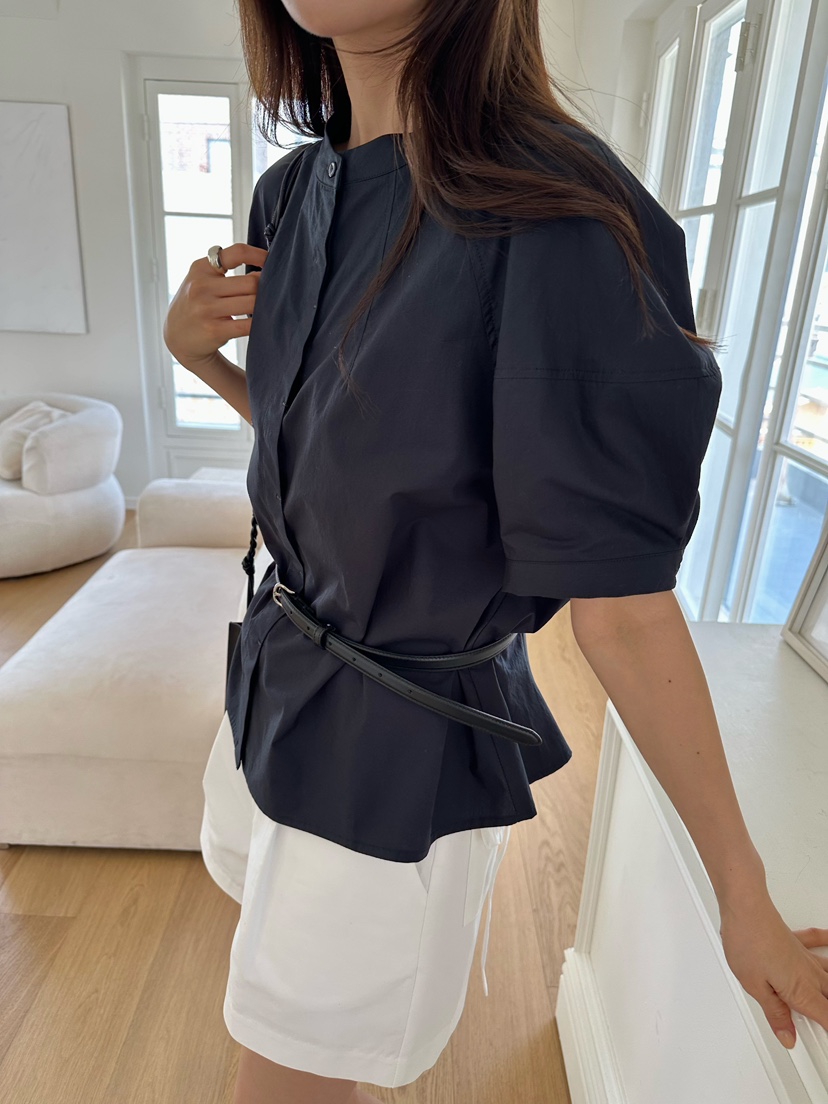 2ND GATE韓國直郵女裝新款休閑職業26春夏時尚襯衫蕾絲衫2ND GATE襯衫/蕾絲衫