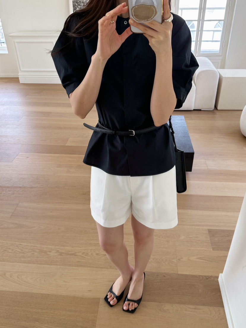 2ND GATE韓國直郵女裝新款休閑職業26春夏時尚襯衫蕾絲衫2ND GATE襯衫/蕾絲衫