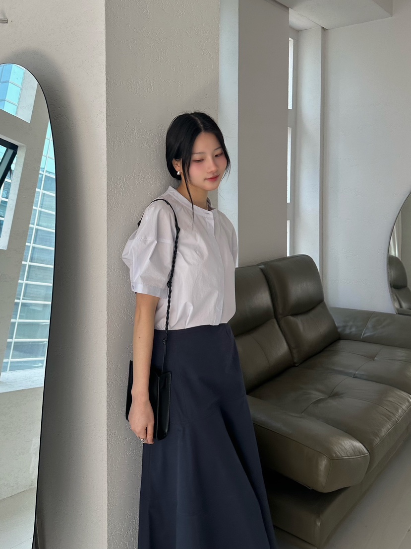 2ND GATE韓國直郵女裝新款休閑職業26春夏時尚襯衫蕾絲衫2ND GATE襯衫/蕾絲衫