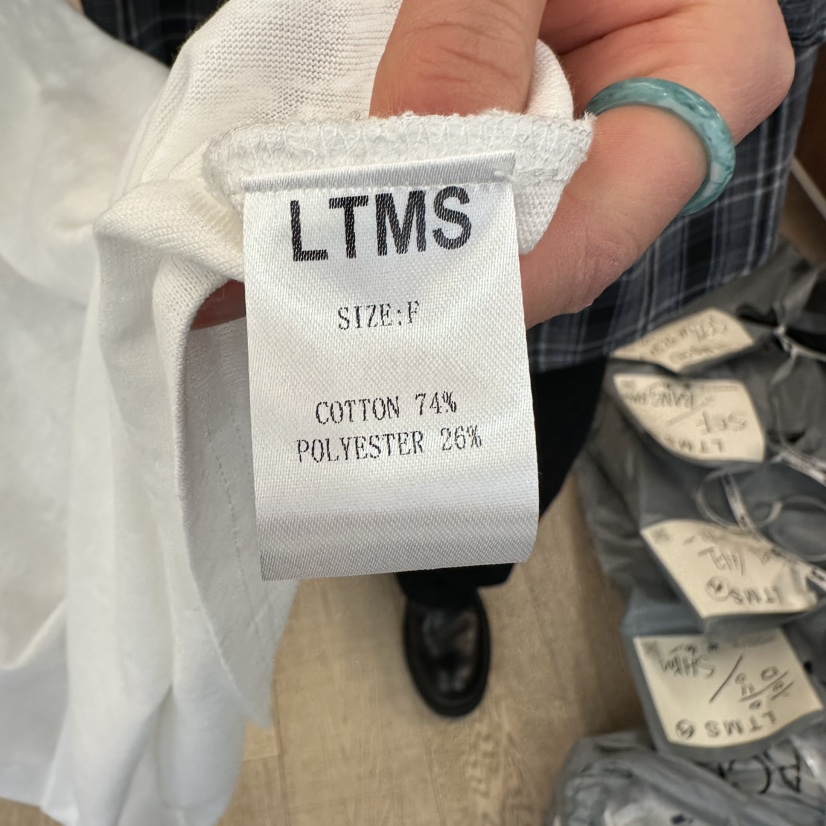 LTMS韓國代購女士新品休閑時尚熱賣26春夏推薦職業人氣T恤LTMST恤