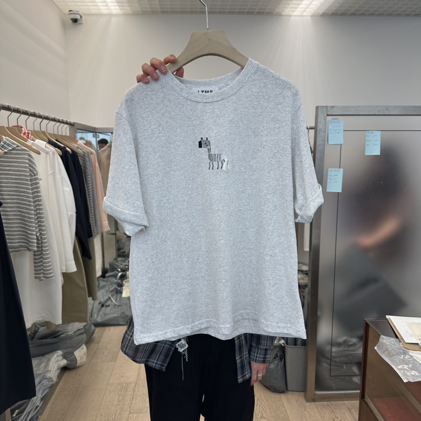 LTMS韓國代購女士新品休閑時尚熱賣26春夏推薦職業人氣T恤LTMST恤圖色2
