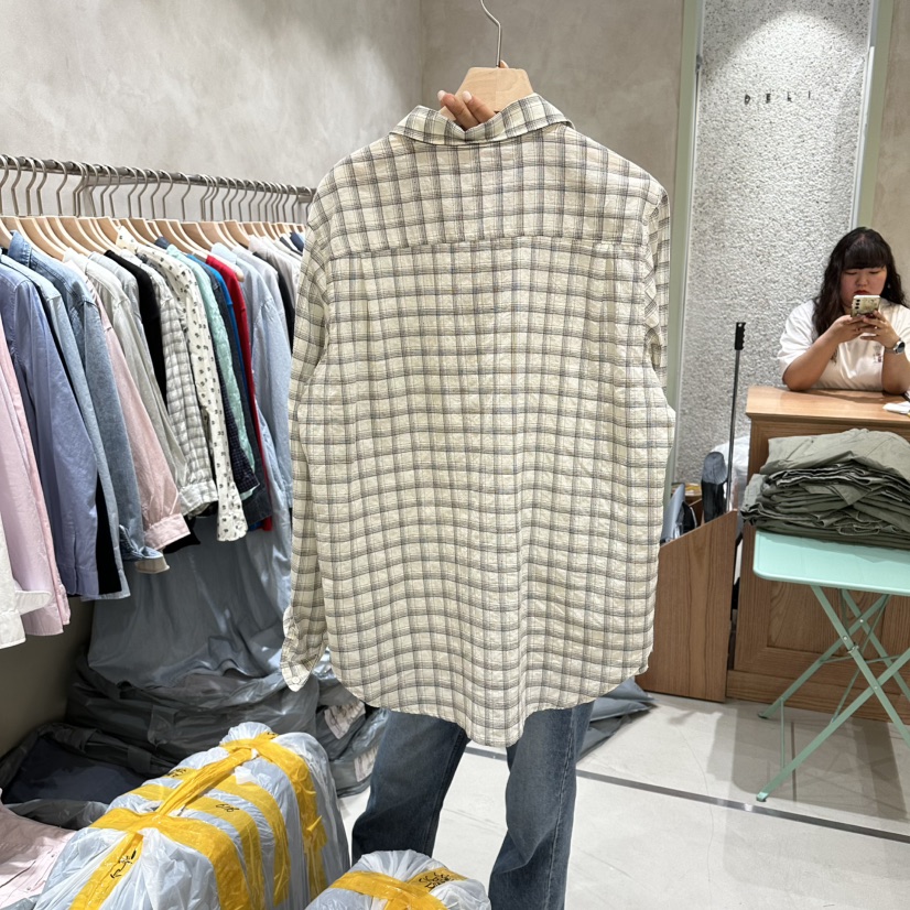 DELI JENNY韓國東大門代購女裝新品人氣推薦26春夏襯衫蕾絲衫DELI JENNY襯衫/蕾絲衫