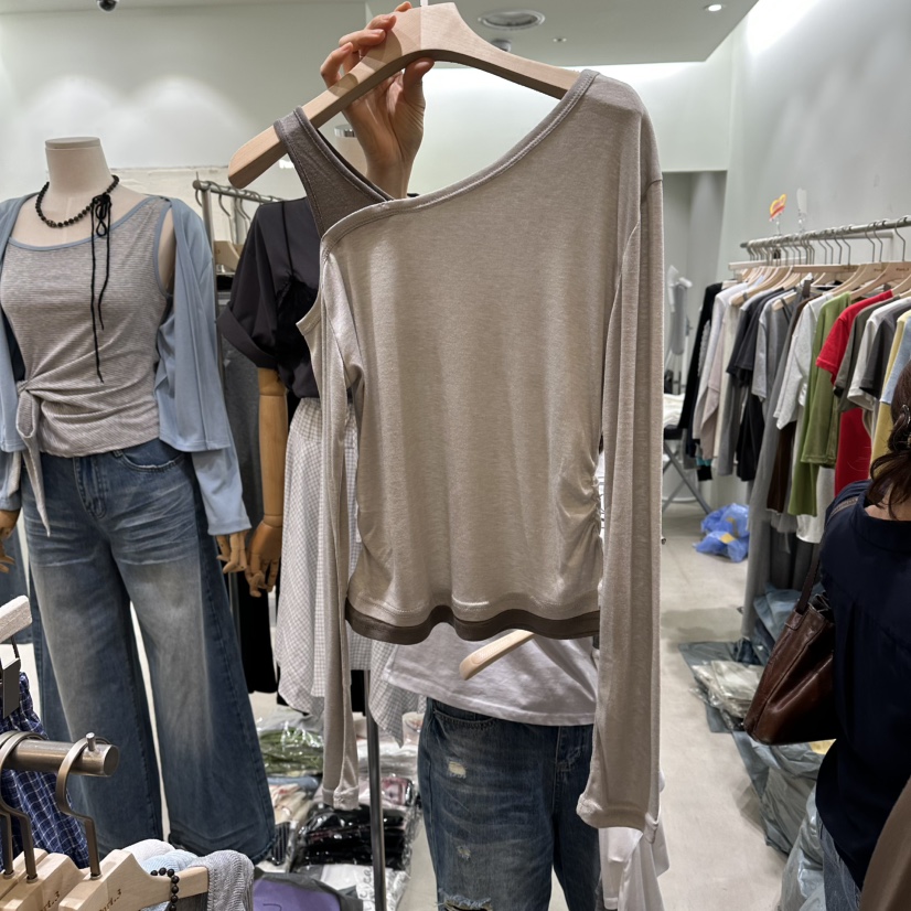 PART3韓國東大門直郵女裝新品26春夏職業推薦熱賣長袖T恤Part.3長袖T恤