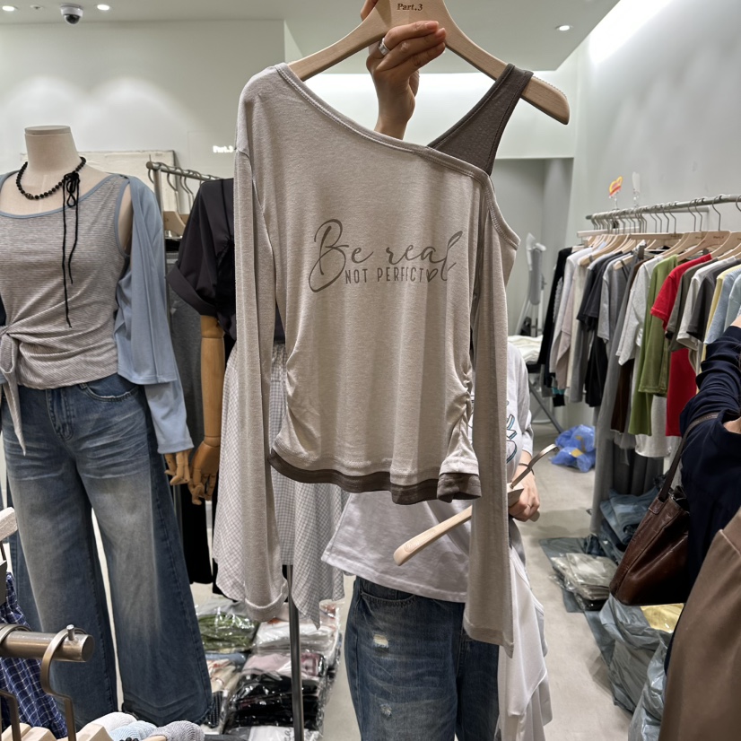 PART3韓國東大門直郵女裝新品26春夏職業推薦熱賣長袖T恤Part.3長袖T恤圖色2