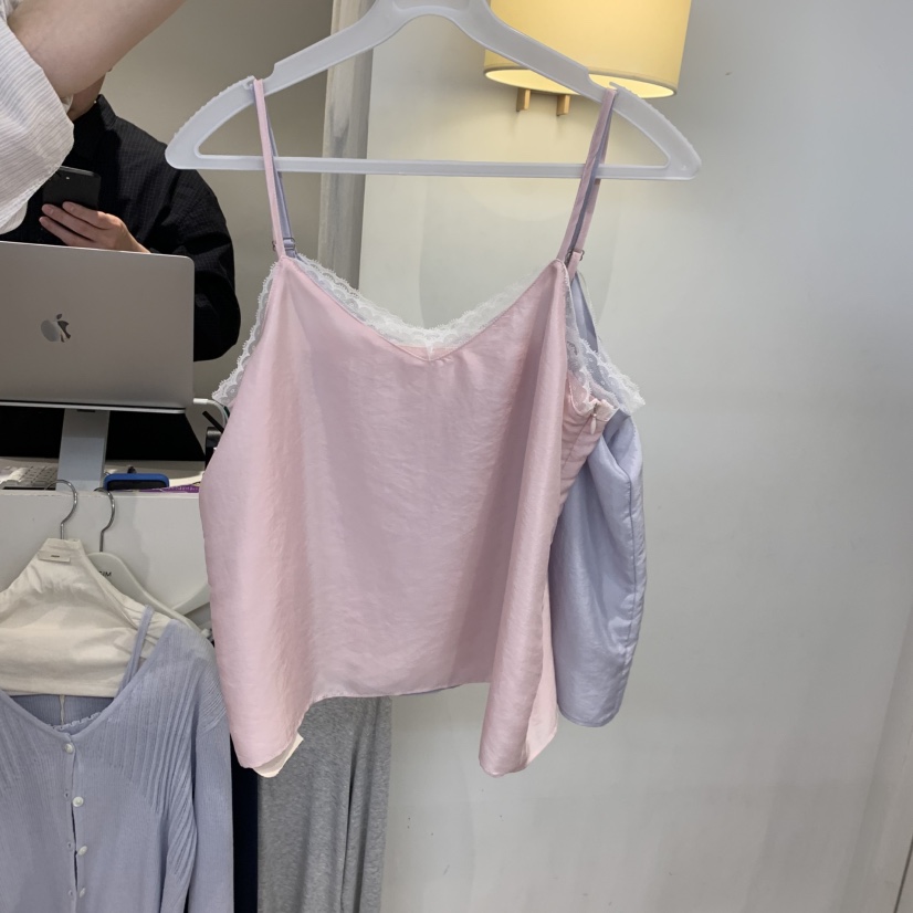 JINSIM韓國直郵實拍女裝新品職業人氣推薦時尚26春夏吊帶背心JINSIM吊帶/背心圖色2