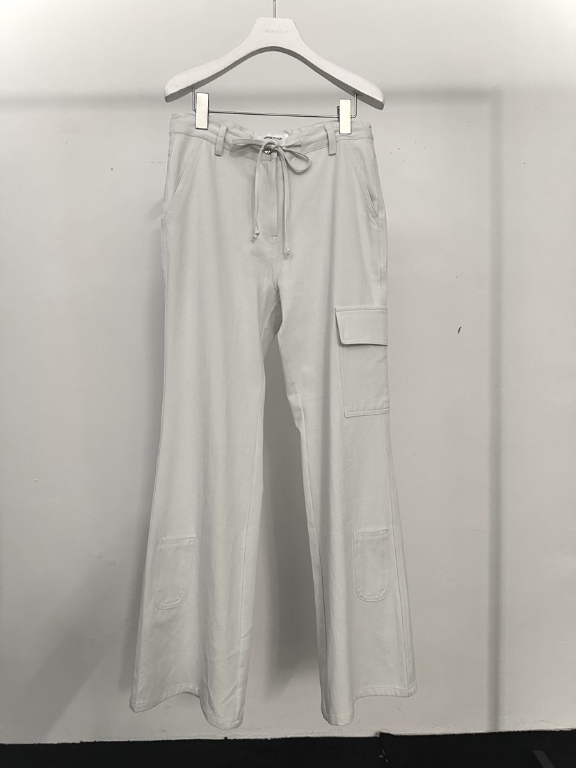 VISUAL SPACE/PAGE92/FLEISCHER韓國直郵女士新品人氣休閑褲口袋抽繩VISUAL SPACE/PAGE92/FLEISCHER休閑褲圖色1