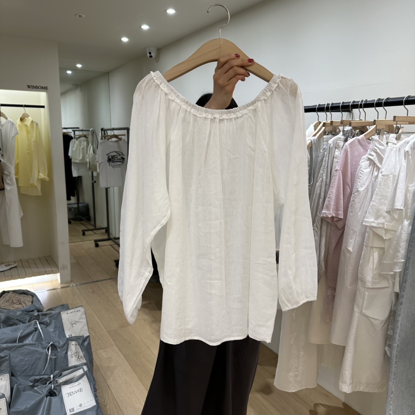 WINSOME韓國東大門代購女裝新品時尚推薦26春夏襯衫蕾絲衫WINSOME襯衫/蕾絲衫