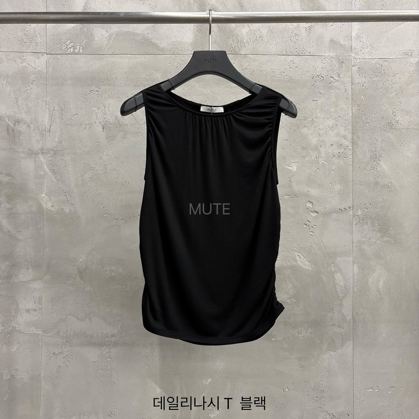 MUTE-P韓國東大門代購女裝新款熱賣職業時尚推薦吊帶背心MUTE吊帶/背心圖色5黑色