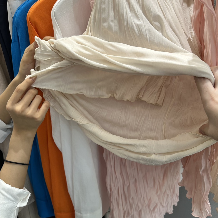 FLAMME TOIT/LUNAMDE韓國直郵實拍女裝新品26春夏長裙褶裙FLAMME TOIT/LUNAMDE長裙