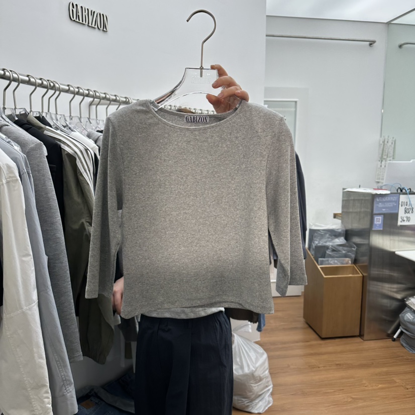 GABIZON韓國代購女裝新款職業時尚休閑熱賣人氣推薦26春夏T恤GABIZONT恤圖色3