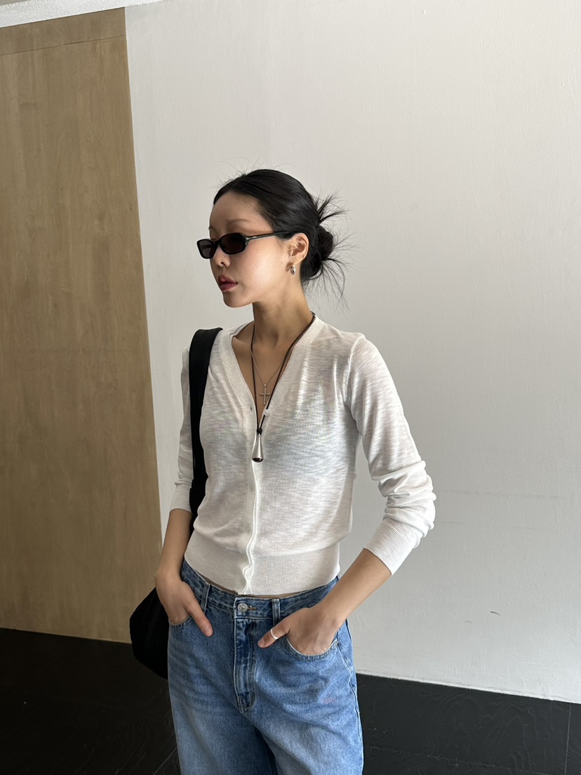 LIMLIMLIM韓國東大門代購女士新款休閑針織衫不含內搭雙層LIM LIM LIM針織衫