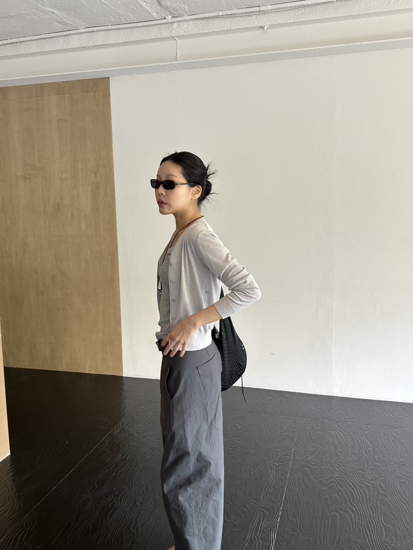 LIMLIMLIM韓國東大門代購女士新款休閑針織衫不含內搭雙層LIM LIM LIM針織衫