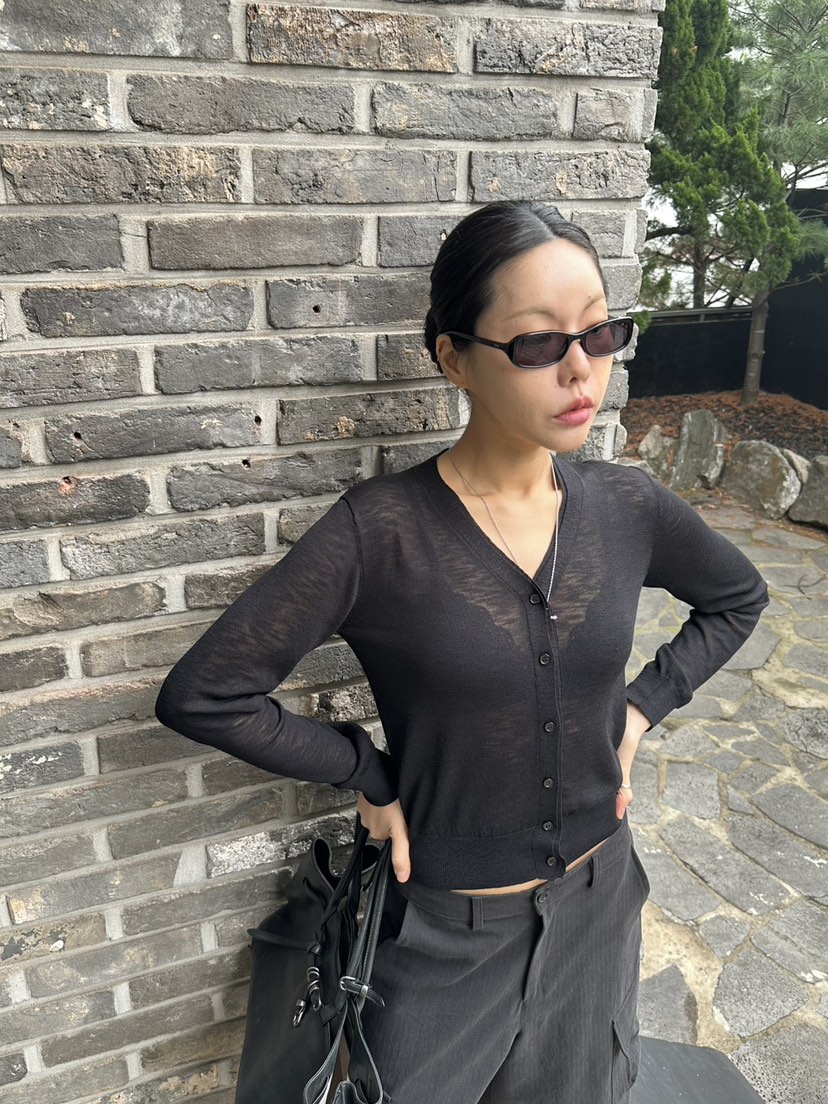 LIMLIMLIM韓國東大門代購女士新款休閑針織衫不含內搭雙層LIM LIM LIM針織衫