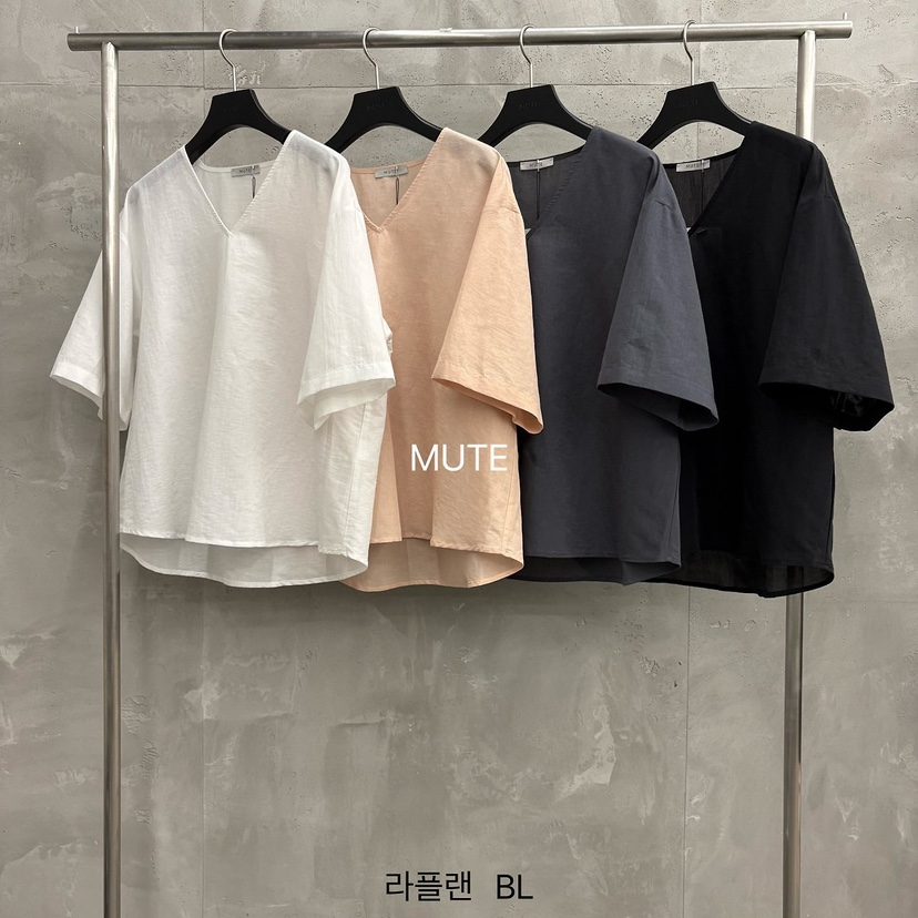 MUTE-P韓國東大門直郵女士新品人氣時尚職業熱賣襯衫蕾絲衫MUTE襯衫/蕾絲衫