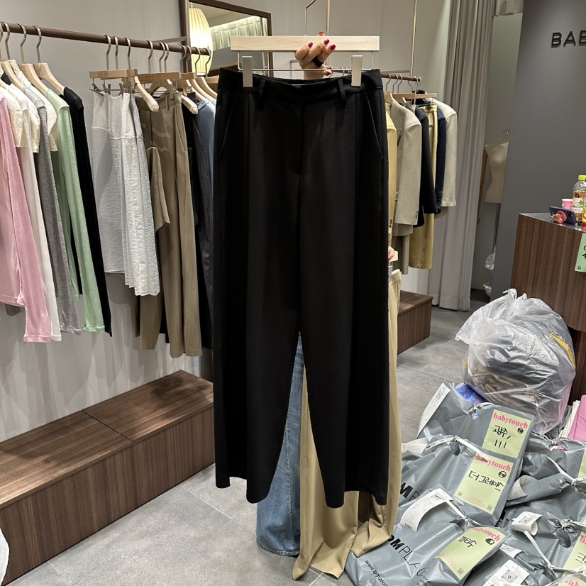 BABYTOUCH韓國東大門直郵女士新品人氣熱賣26春夏時尚休閑褲BABYTOUCH休閑褲圖色2