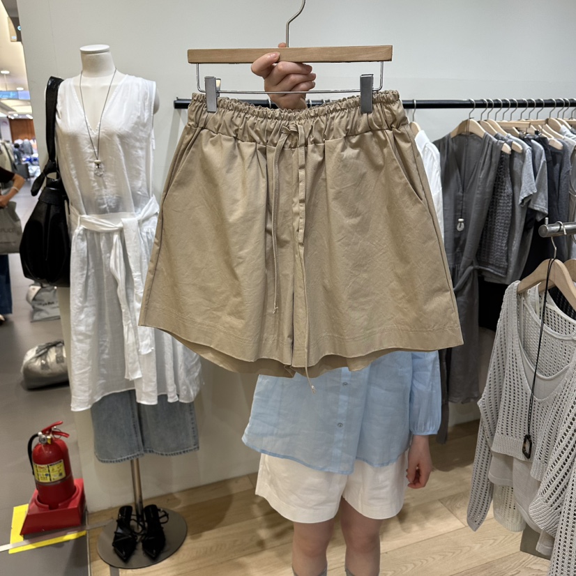 WINSOME韓國代購女士新款時尚熱賣26春夏休閑職業推薦短褲WINSOME短褲圖色1