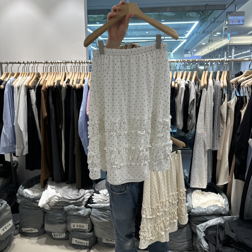 HONG.U韓國直郵女士新款時尚職業休閑人氣推薦半身裙中短裙HONG.U半身裙/中短裙