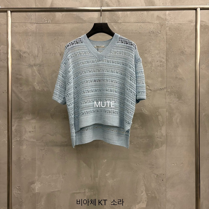 MUTE-P韓國東大門直郵女裝新品26春夏職業推薦熱賣針織衫MUTE針織衫圖色3