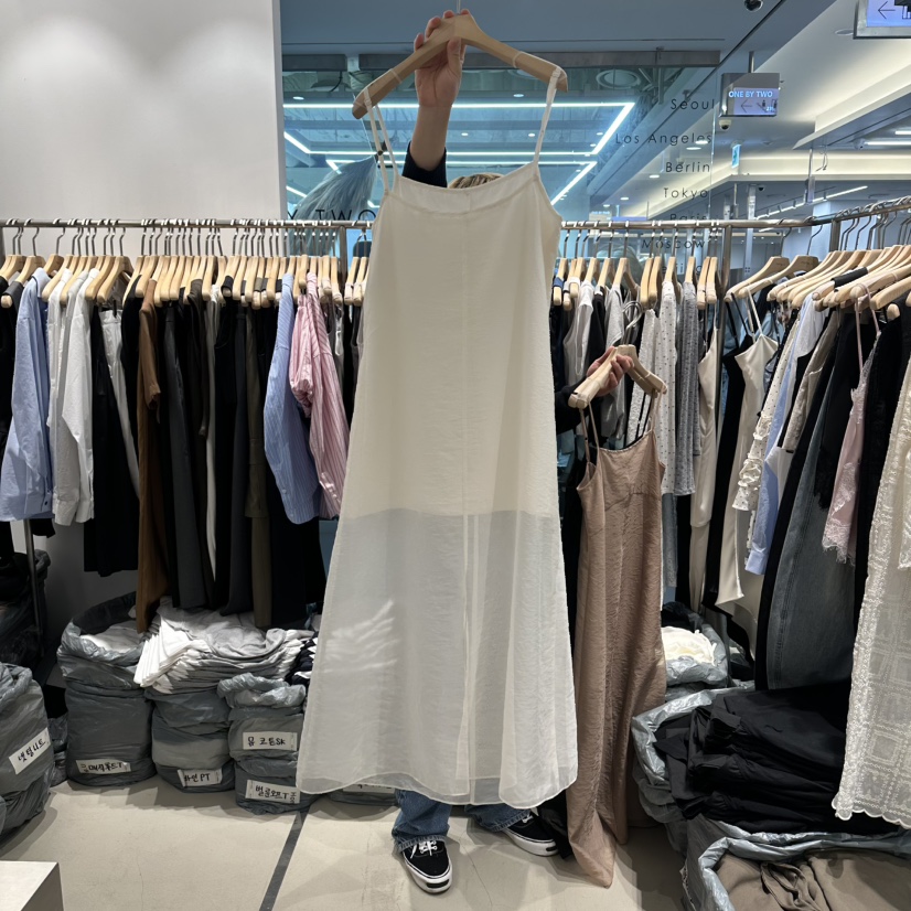 HONG.U韓國直郵實拍女士新款26春夏時尚休閑人氣熱賣連衣裙HONG.U連衣裙