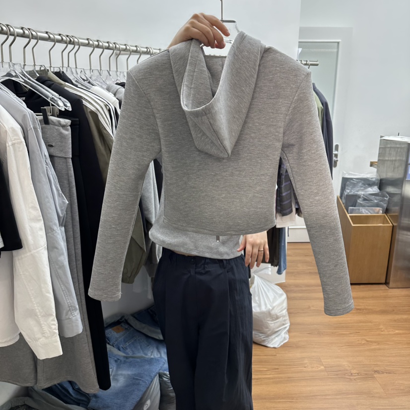 GABIZON韓國東大門直郵女士新品26春夏熱賣夾克拉鏈連帽衫GABIZON夾克