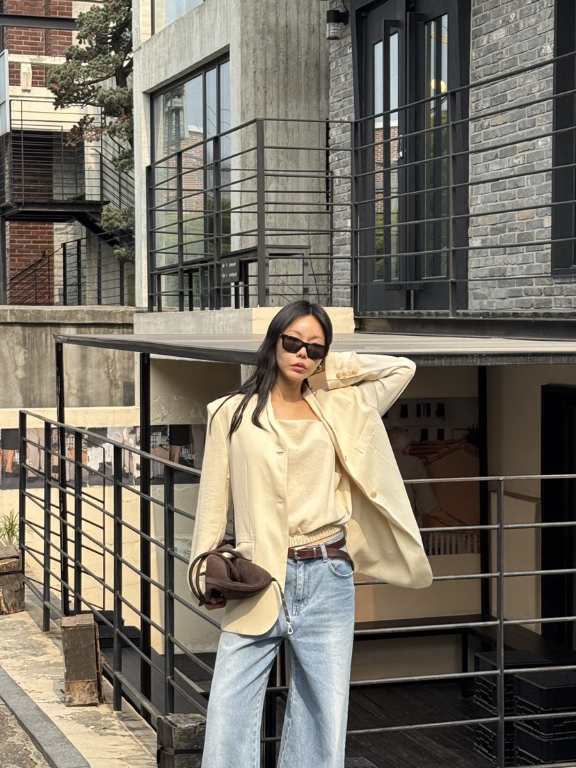 LIMLIMLIM韓國直郵女士新款休閑人氣時尚推薦夾克不含內搭LIM LIM LIM夾克