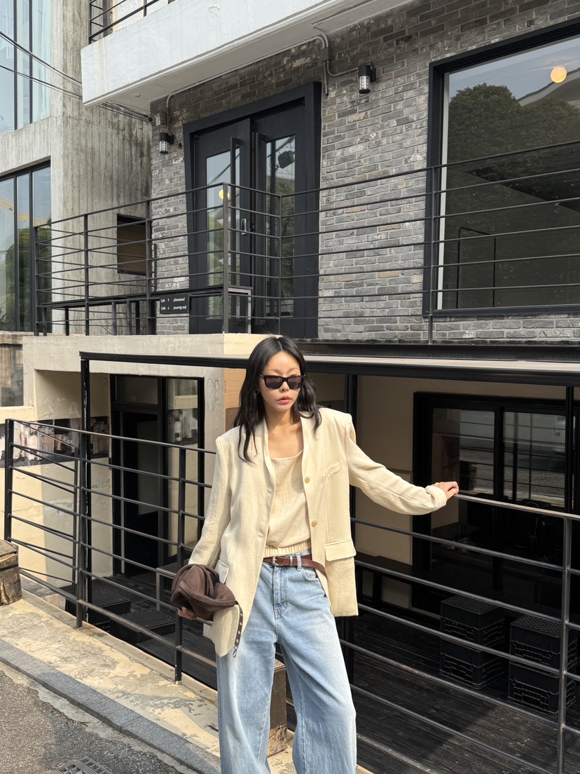 LIMLIMLIM韓國直郵女士新款休閑人氣時尚推薦夾克不含內搭LIM LIM LIM夾克