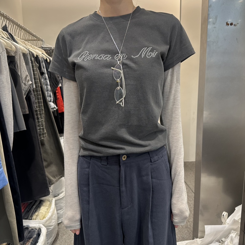 ALTER韓國東大門直郵女士新品熱賣人氣推薦時尚T恤不含內搭AlterT恤圖色3