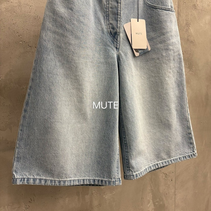 MUTE-P韓國東大門直郵女裝新款熱賣時尚人氣26春夏牛仔褲MUTE牛仔褲