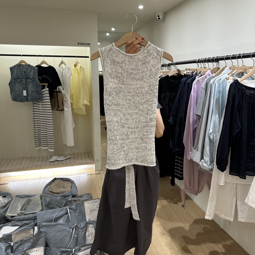 WINSOME韓國東大門代購女裝新款26春夏時尚推薦熱賣吊帶背心WINSOME吊帶/背心