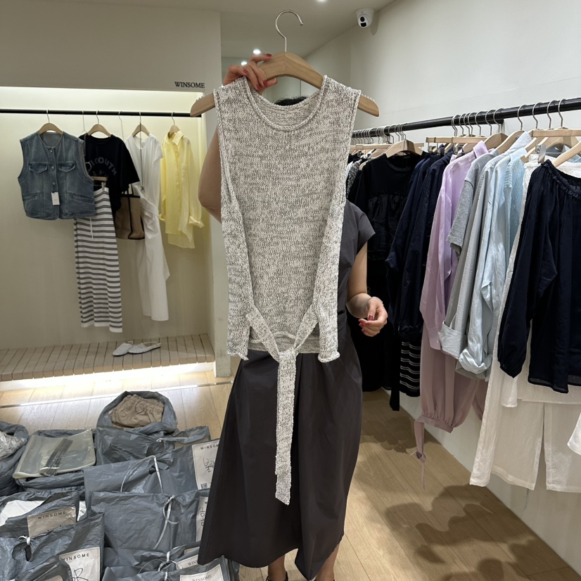 WINSOME韓國東大門代購女裝新款26春夏時尚推薦熱賣吊帶背心WINSOME吊帶/背心圖色2
