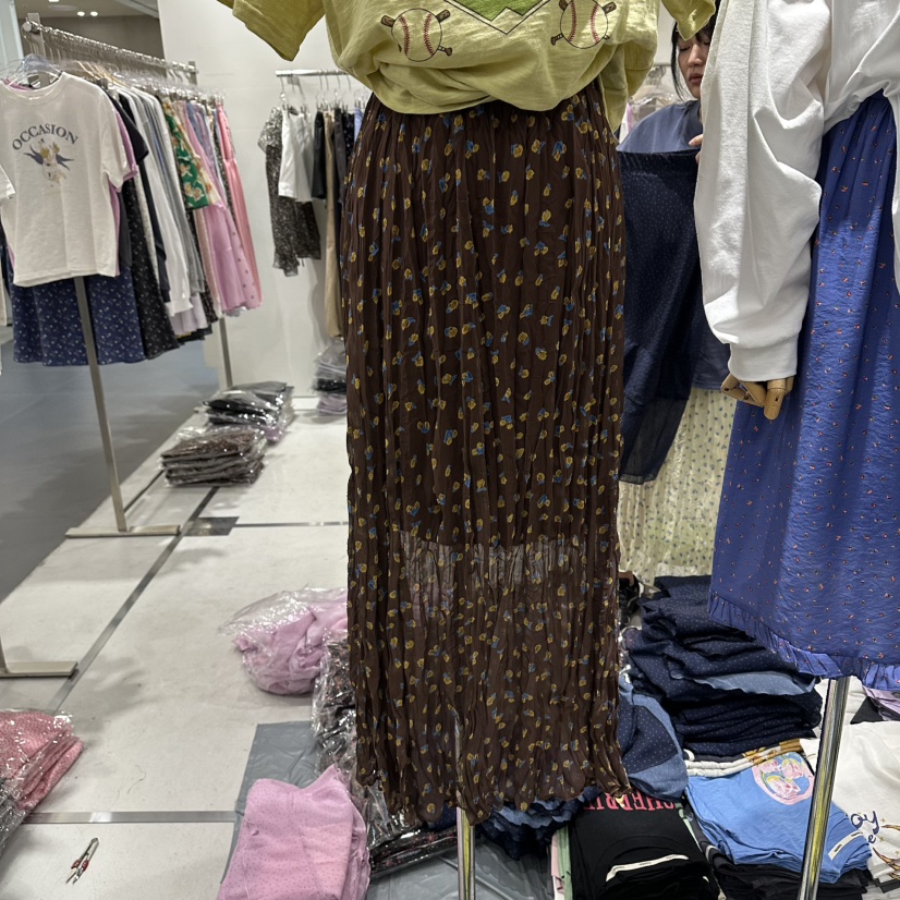 COMBO韓國直郵女裝新款職業熱賣26春夏推薦休閑人氣時尚長裙COM_BO長裙圖色3